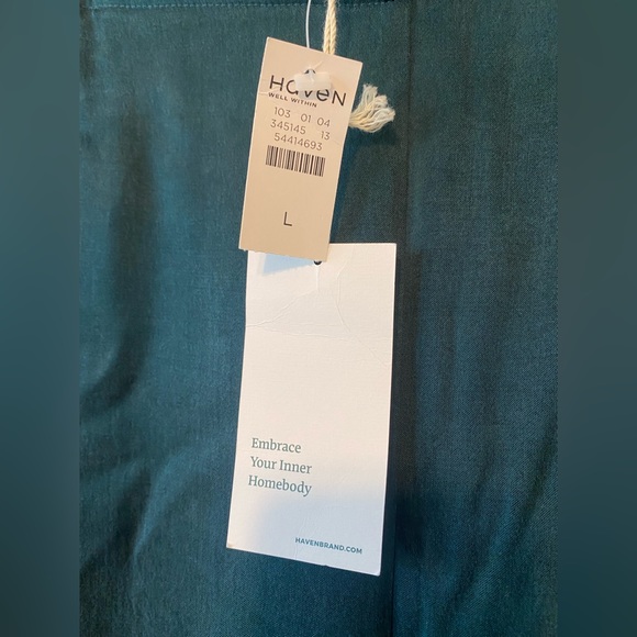 Haven Well Within Emerald Natural Luxe Pants - 10 - Picture 8 of 12